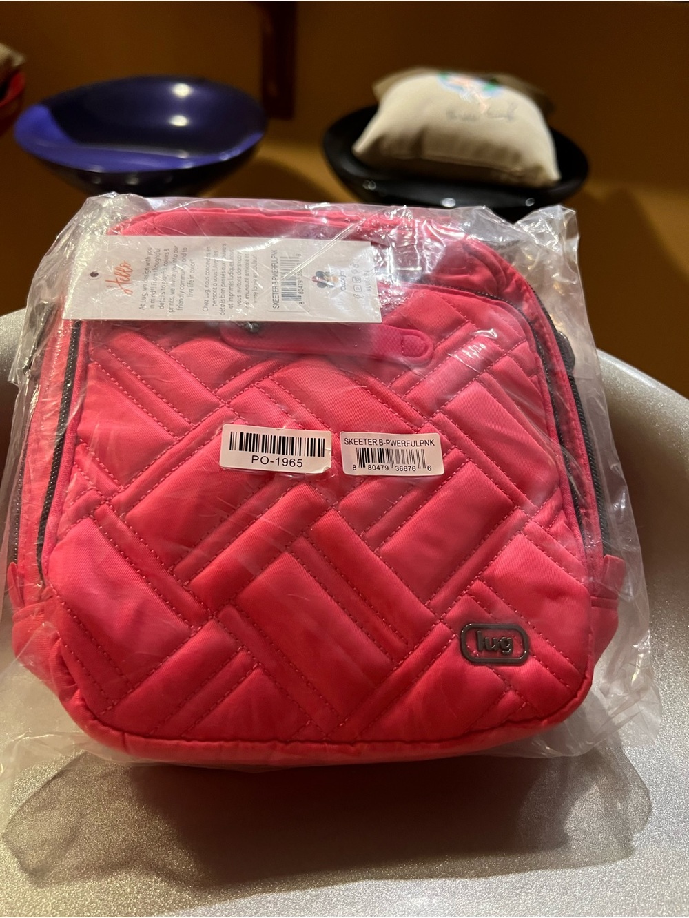 Lug Skeeter Crossbody in Powerful Pink NWT